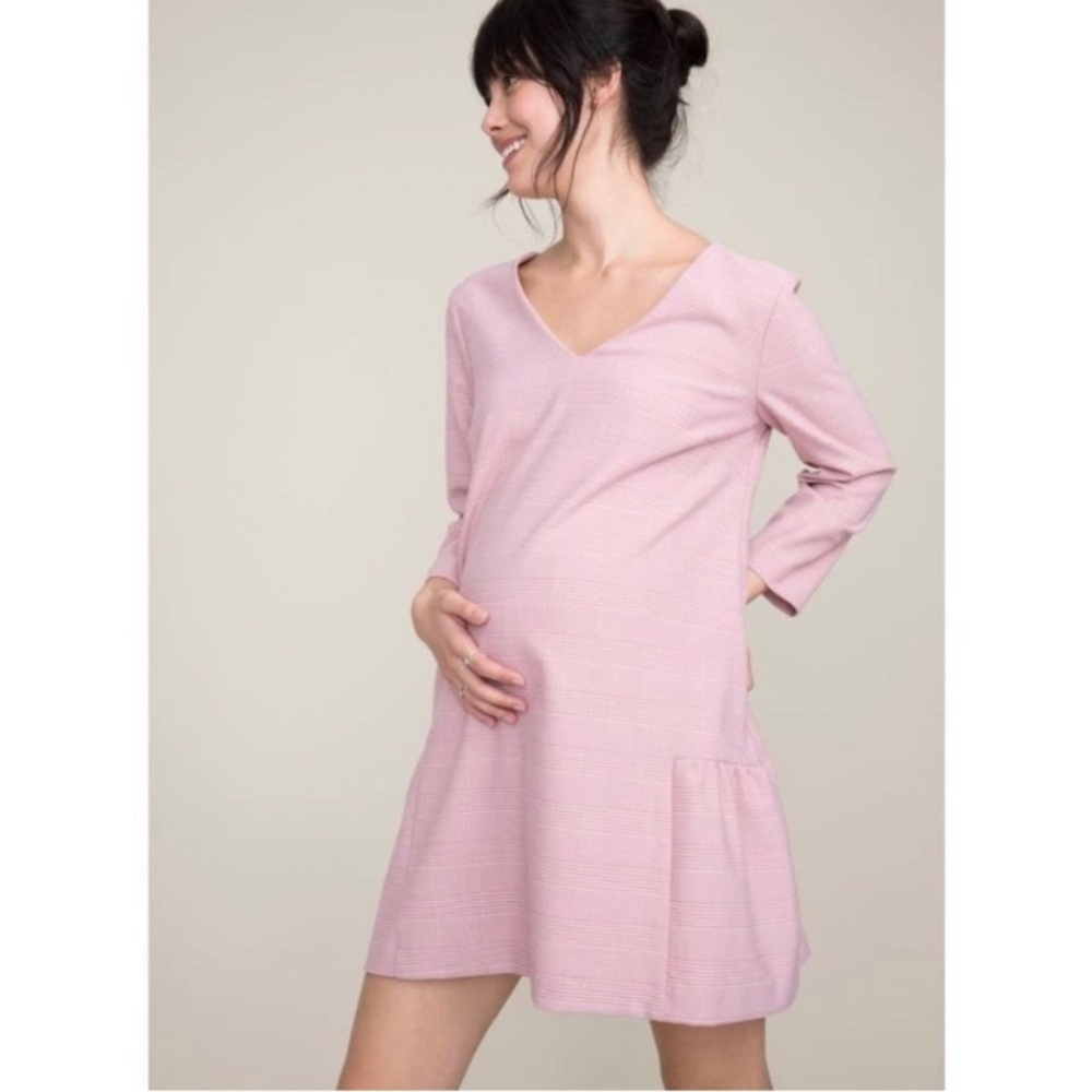 HATCH - The Heidi Dress In Pink Plaid - Size 2